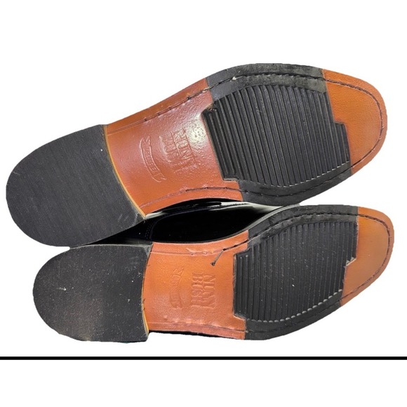 Nunn Bush Maddox Cap Toe Oxford Dress Shoes Black Leather Mens Size 11.5 M - Picture 7 of 7